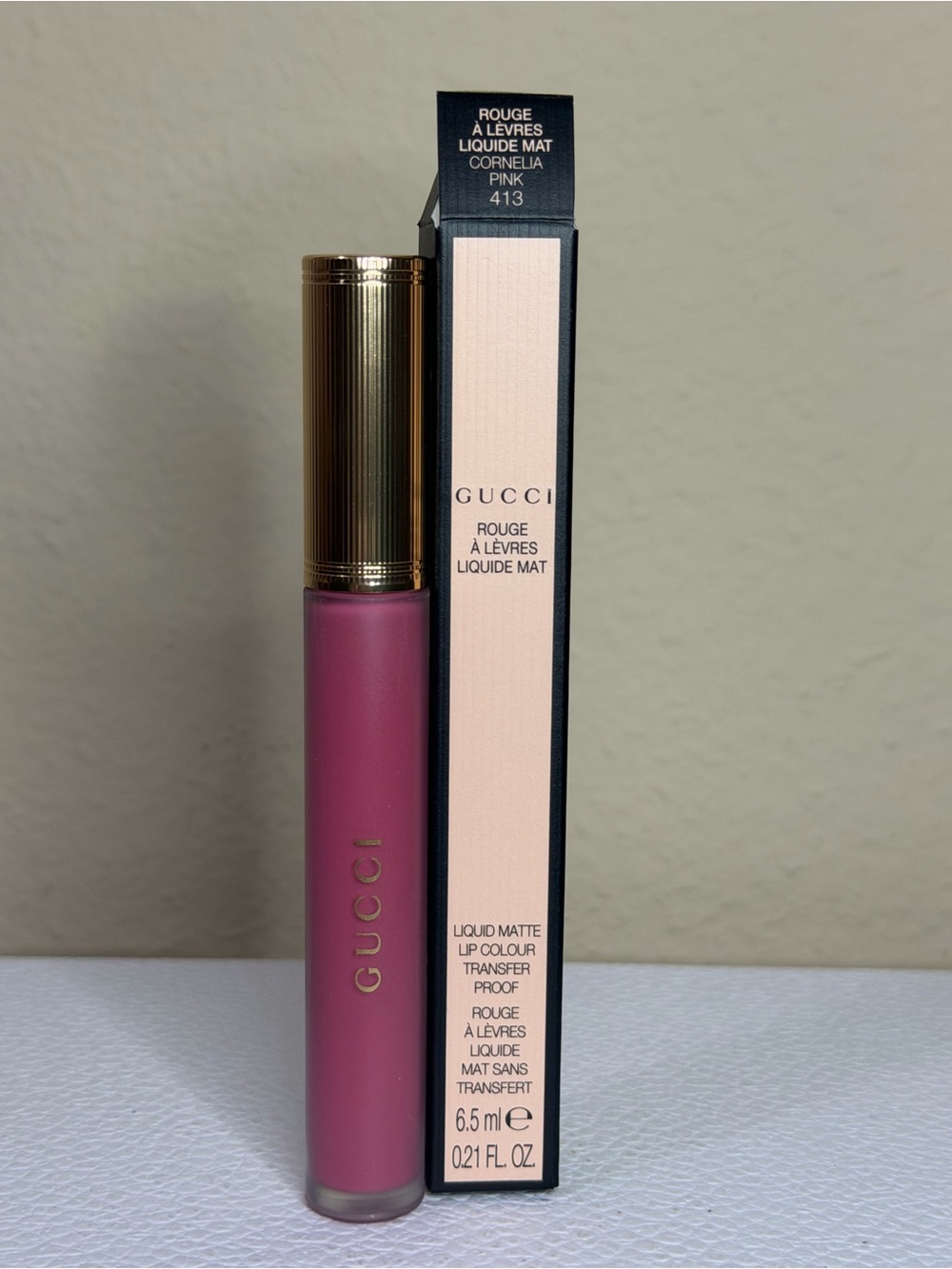Gucci Liquid Matte Lip Colour — Dusty Rose